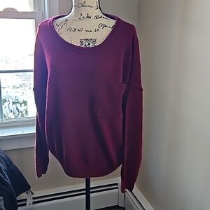 Beautiful burgundy sweater